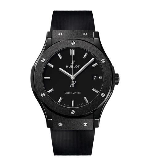 hublot classic fusion ceramic black|hublot classic fusion women's.